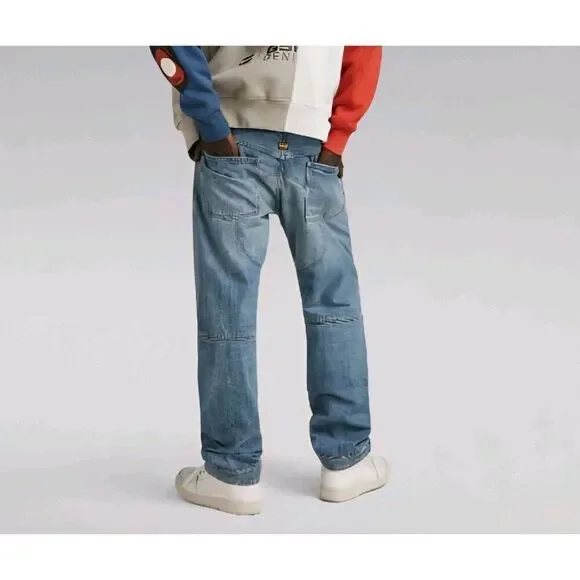 G-star Raw Elwood 5620 Blue 3D Denim Innovation Antique 96 Men's Jeans 32x32